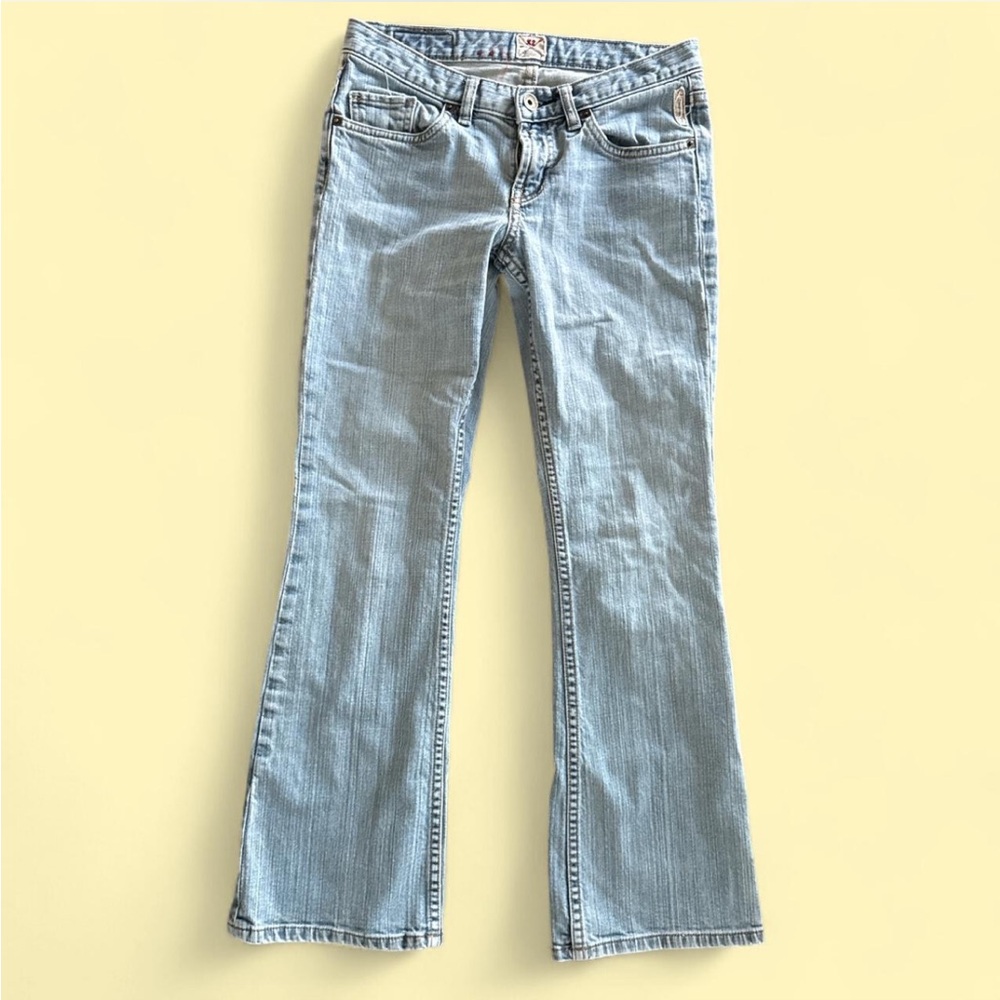X2 Denim Laboratory Light Blue Low rise Flare Women's Jeans